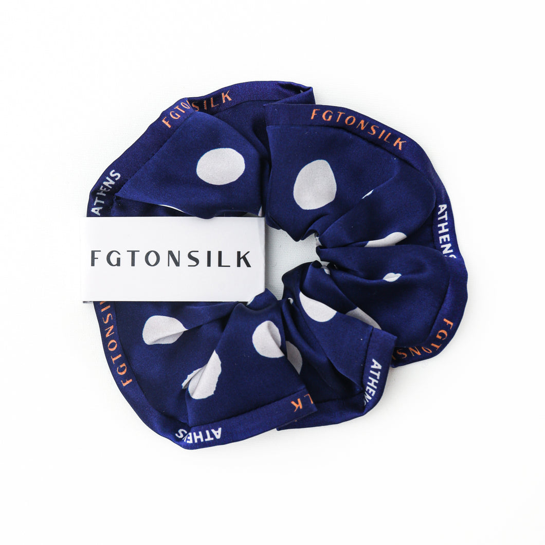 Summer - Silk Scrunchie - 100% greek silk - FGTONSILK