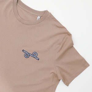 Marine Rope - sand t-shirt - FGTONSILK - product